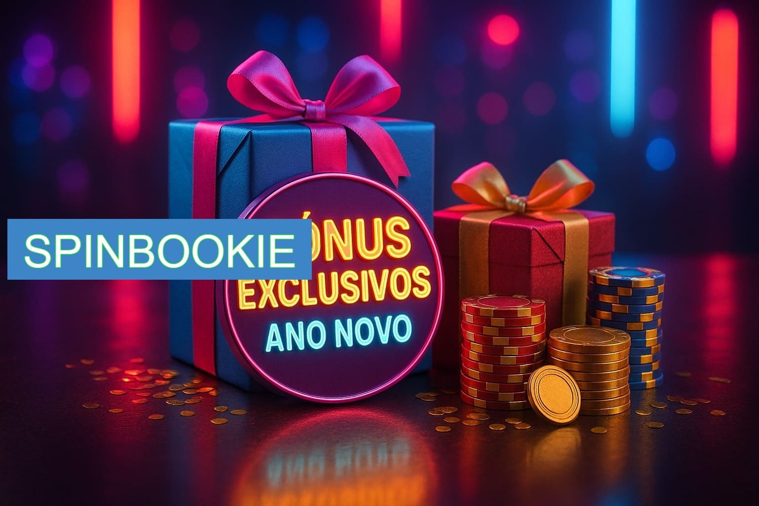 Promoções de Ano Novo no SPINBOOKIE
